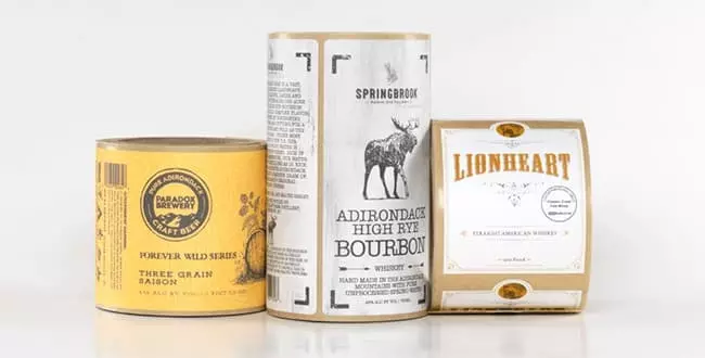 Classic Crest Felt White Labels