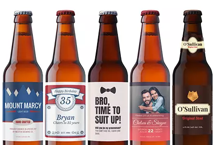 beer label templates