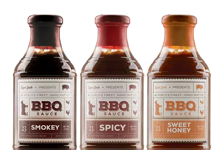 bbq sauce label template