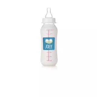 printed baby bottle labels