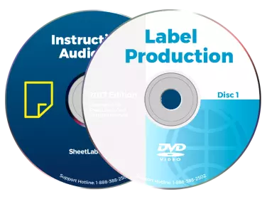 printed dvd labels