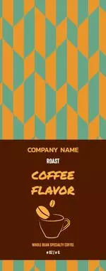 Orange Coffee Cup - Wrap