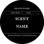 Hand Poured (Circle)