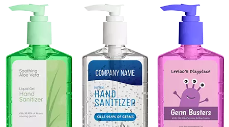 Hand Sanitizer Labels