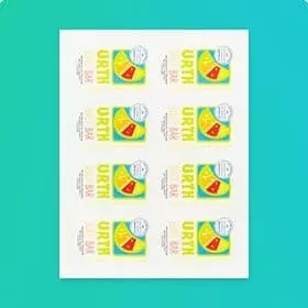 Printed Sheet Labels