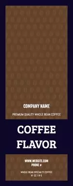 Coffee Bean Pattern - Wrap