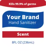 Name Brand Sanitizer (Small)