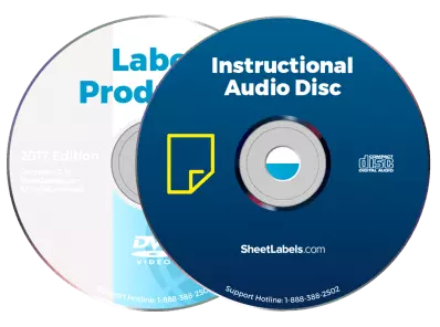 CD DVD Media Labels