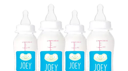 Baby Bottle Labels