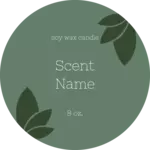 Leaf Accents (Circle)