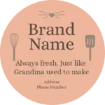 Grandmas Recipe (Circle)