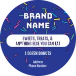 Dash of Sprinkles (Circle)