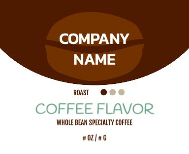 Large Coffe Bean - Pouch