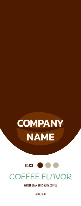 Large Coffee Bean - Wrap